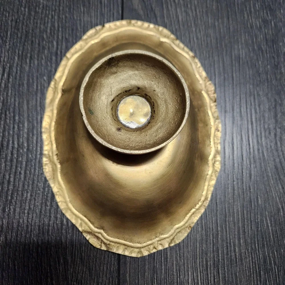 Vintage, Solid Brass Trinket dish. Mid-century Brass bowl.